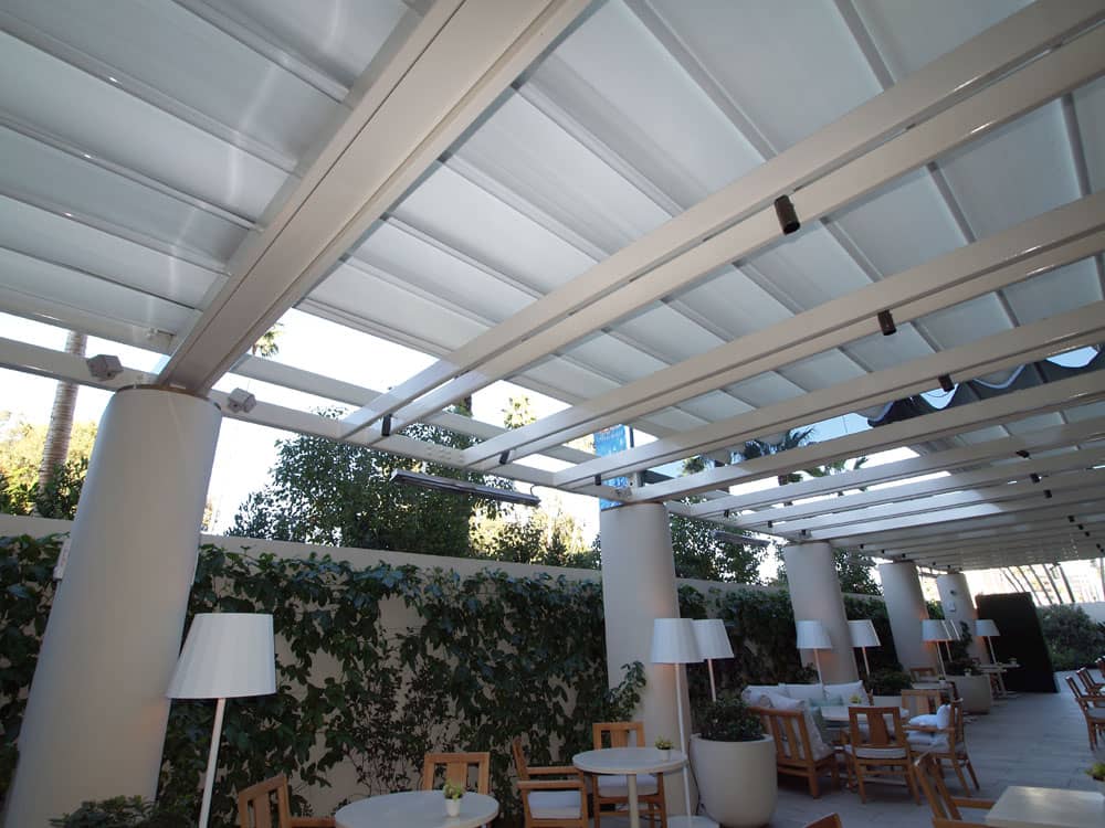 Retractable Roof System at the Waldorf Astoria Beverly Hills