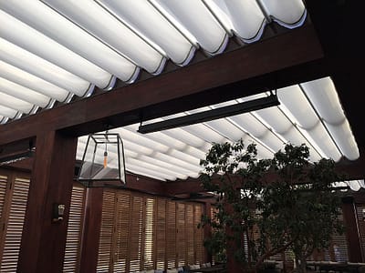 5 Main Types of Retractable Structures & Awnings