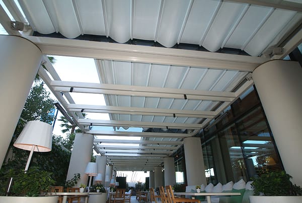 Retractable Roof Systems at the Waldorf Astoria Beverly Hills